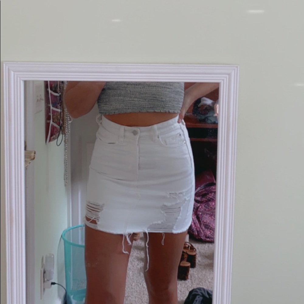 H&M demin mini skirt 💕